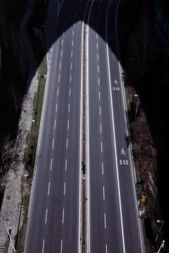 Empty street Stock Photos