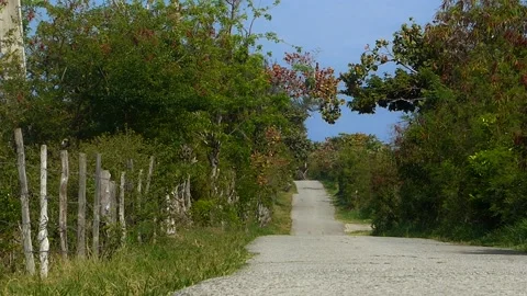 Empty Street, Rural Place Stock Footage 130220775