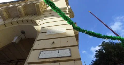 Empty street scenes from Valetta Malta Stock Footage 147513752