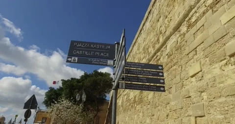 Empty street scenes from Valetta Malta Stock Footage 147513770