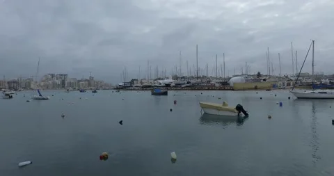 Empty street scenes from Valetta Malta Stock Footage 147513806