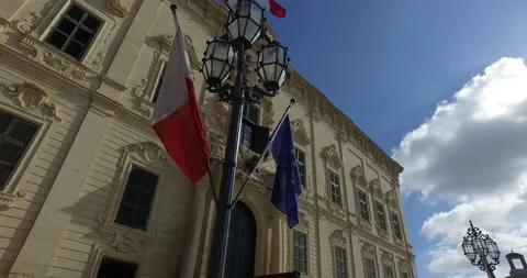 Empty street scenes from Valetta Malta Stock Footage 147514777
