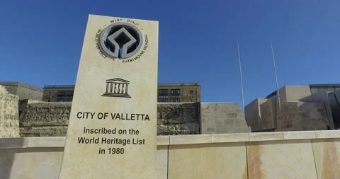 Empty street scenes from Valetta Malta Stock Footage 147514914