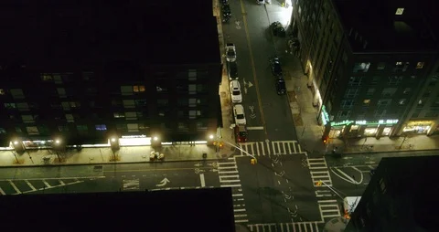 Empty streets of Brooklyn during Covid Stock Footage 127554293
