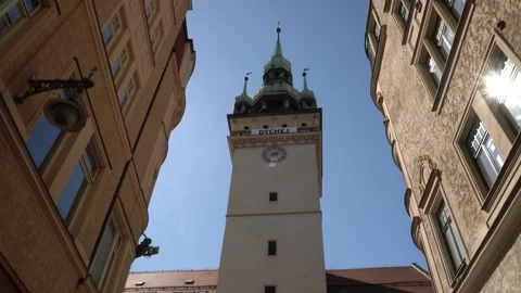 Empty streets of the city of Brno during Coronavirus disease 2019 Stock Footage 146361898