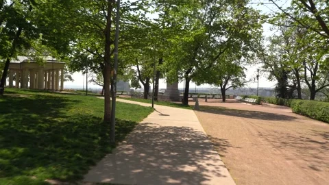 Empty streets of the city of Brno during Coronavirus disease 2019 (Covid-19) Video stock 146364066