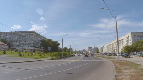 Empty streets of the city Stock Footage 83083597