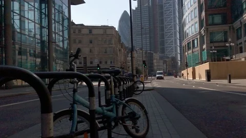 Empty Streets - Covid-19 Video stock 127228142