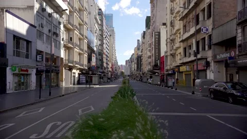 Empty streets during coronavirus Video stock 130213143