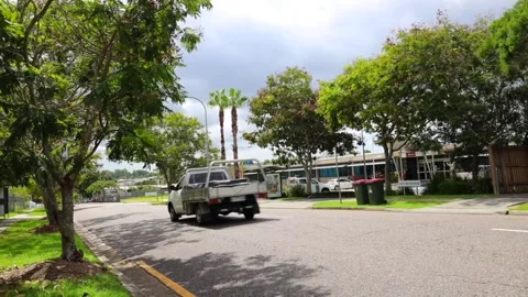 Empty streets during lockdown Stock Footage 151300323