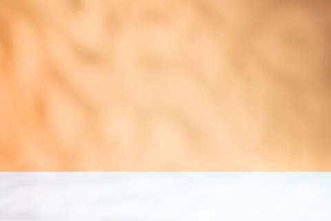 Empty Studio 3d exhibition background - pastel creamy beige and white stage Stock Illustration