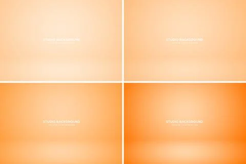 Empty studio abstract background, soft spotlight effect, smooth gradient and Stock Illustration