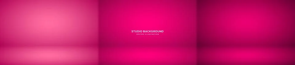Empty studio abstract background, soft spotlight effect, smooth gradient and Stock Illustration