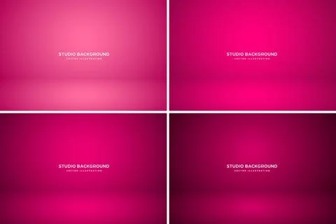 Empty studio abstract background, soft spotlight effect, smooth gradient and Stock Illustration