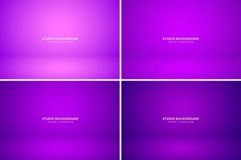 Empty studio abstract background, soft spotlight effect, smooth gradient and Stock Illustration