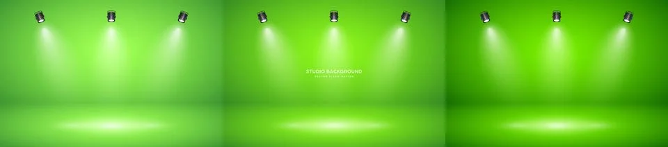 Empty studio abstract background, soft spotlight effect, smooth gradient and Stock Illustration