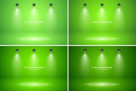 Empty studio abstract background, soft spotlight effect, smooth gradient and Stock Illustration