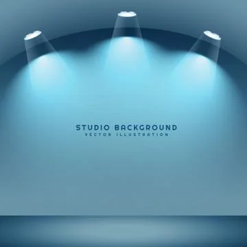 Empty studio background Illustrazione stock