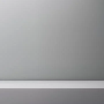 Empty studio room background with light shadow on wall. Illustrazione stock