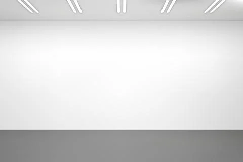 Empty studio room background with spotlight. Stock-Illustration