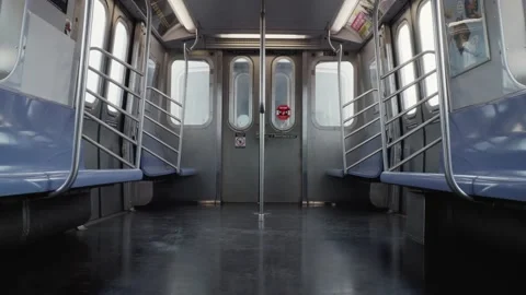 Empty Subway 04 Video stock 231266145