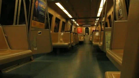 Empty Subway Car 스톡 동영상 11352584