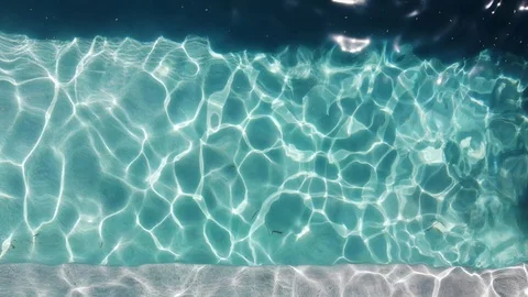 Empty swimming pool above Stock Footage 103530802