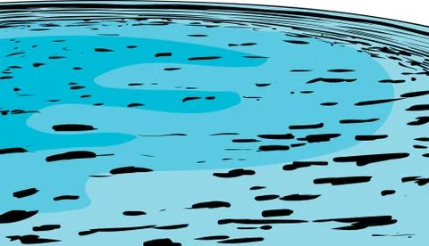 Empty Swimming Pool Stockillustratie