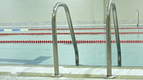 Empty swimming pool without people Stock Footage 73122927