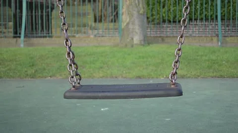 Empty swing 스톡 동영상 22037740