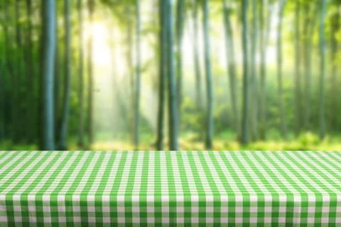 Empty table background Stock Photos