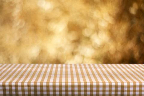 Empty table background Stock Photos