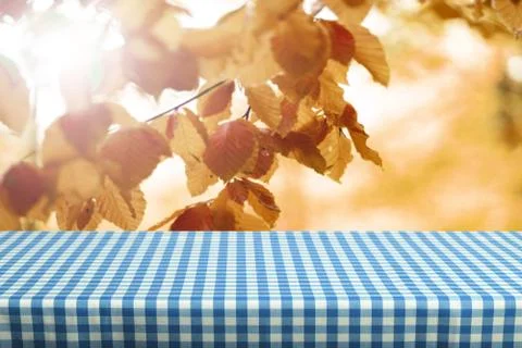 Empty table background Stock Photos