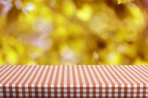 Empty table background Stock Photos