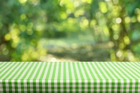 Empty table background Stock Photos