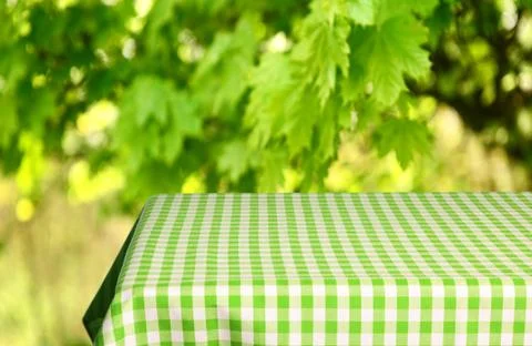 Empty table background Stock Photos