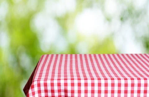 Empty table background Stock Photos