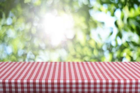 Empty table background Stock Photos