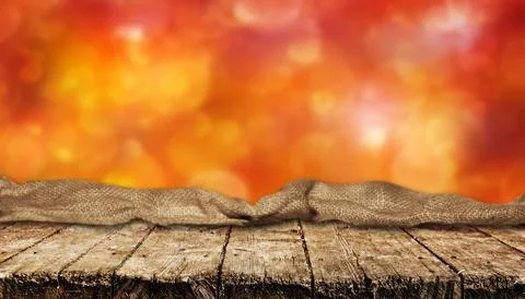 Empty table background Stock Photos