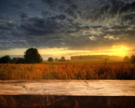 Empty table Stock Photos