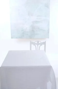 An empty table Stock Photos