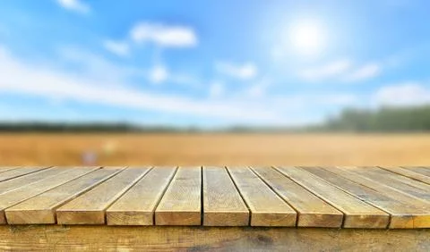 Empty table Stock Photos