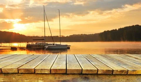 Empty table Foto stock