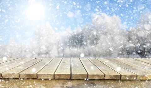 Empty table Stock Photos