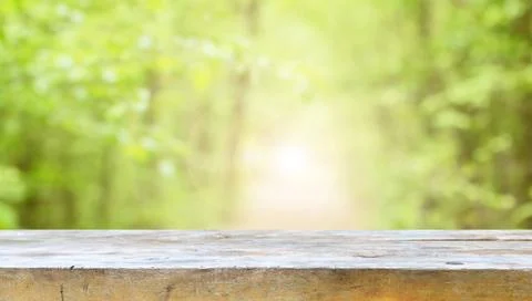 Empty table Stock Photos