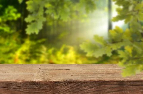 Empty table Stock Photos