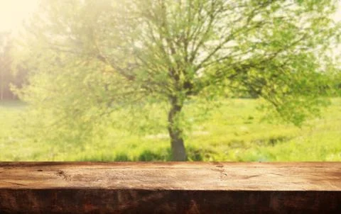 Empty table Stock Photos