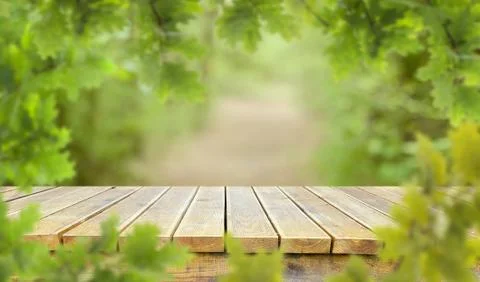 Empty table Stock Photos