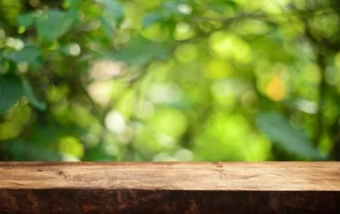 Empty table Stock Photos