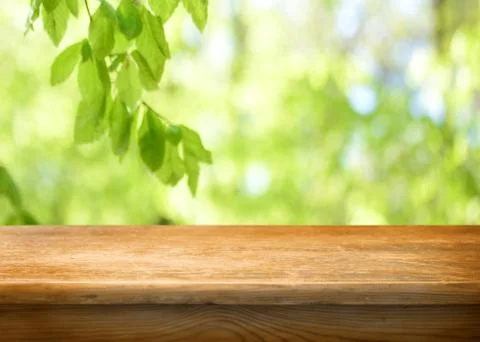 Empty table Stock Photos
